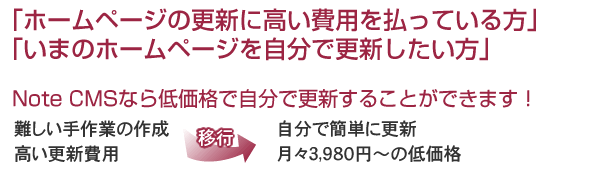ビジネスブログへのおまかせ移行パック