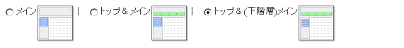 NoteCMSメニューの表示場所